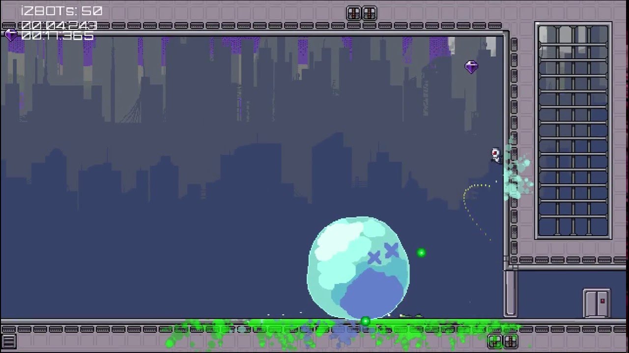 iZBOT - Level 1 Boss - SlimeBall