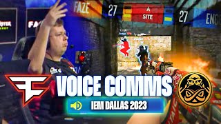 The Longest Ancient Game We've Ever Played... FaZe V ENCE | IEM Dallas Voice Comms