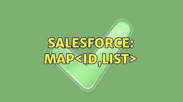 Salesforce: Map＜ID,List＜Opportunity＞＞ (2 Solutions!!)
