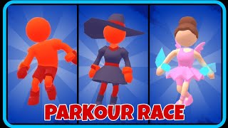Noob or Pro ? | PARKOUR RACE : FREERUN GAME screenshot 1