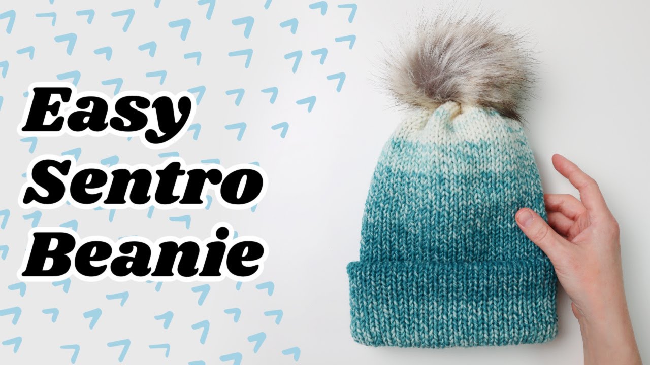 Knitting Machine Beanie Pattern – The Double Stranded Beanie