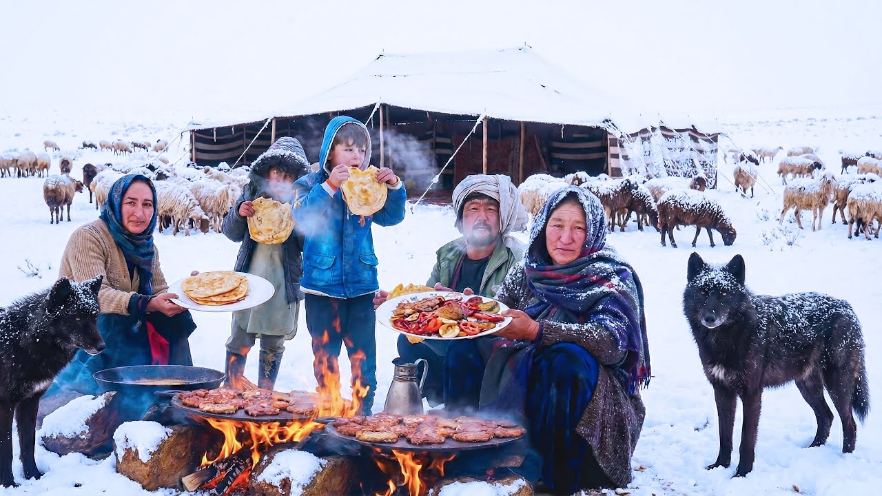 Surviving Shepherd Life in One of the Coldest Regions of Afghanistan | Winter Extreme Cold