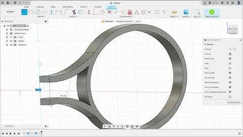Random Object Generator #8 -Tennis Racket Sunglasses in Fusion 360