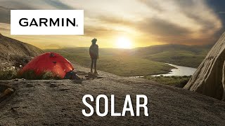 Garmin | Technologie Solar | Montres solaires connectées