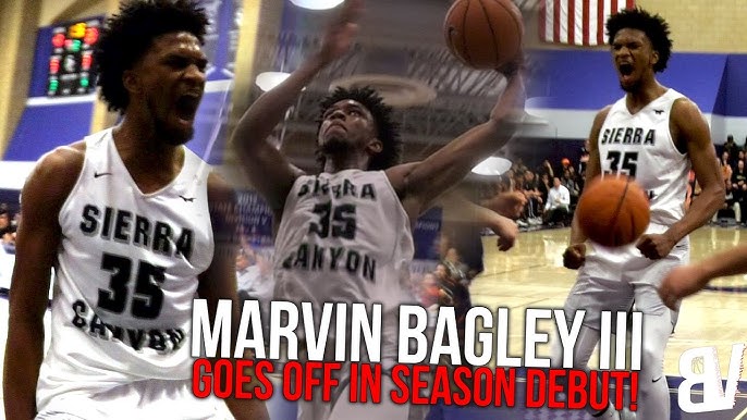 Marvin Bagley III's Sierra Canyon High School Career Home