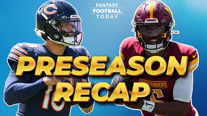Preseason Week 1 Recap: Caleb Williams vs Jayden Daniels, Joe Burrow's Return, Titans RBs & more!