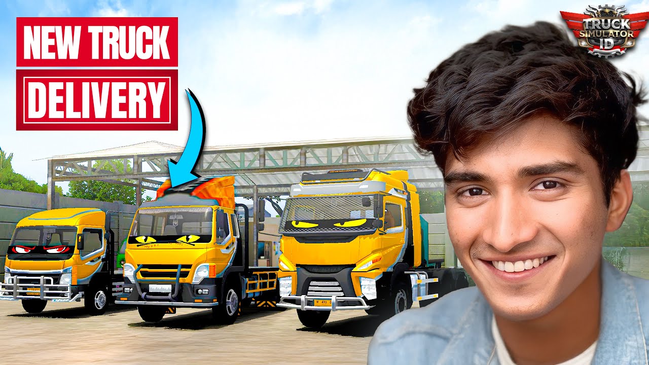 Taking DELIVERY of BRAND NEW TRUCK in TRUCK SIMULATOR INDONESIA