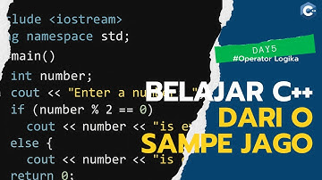 Day 5 — bahas Operator Logika di C++ #coding #codinglife #programming #cpp #ngoding #mahasiswait