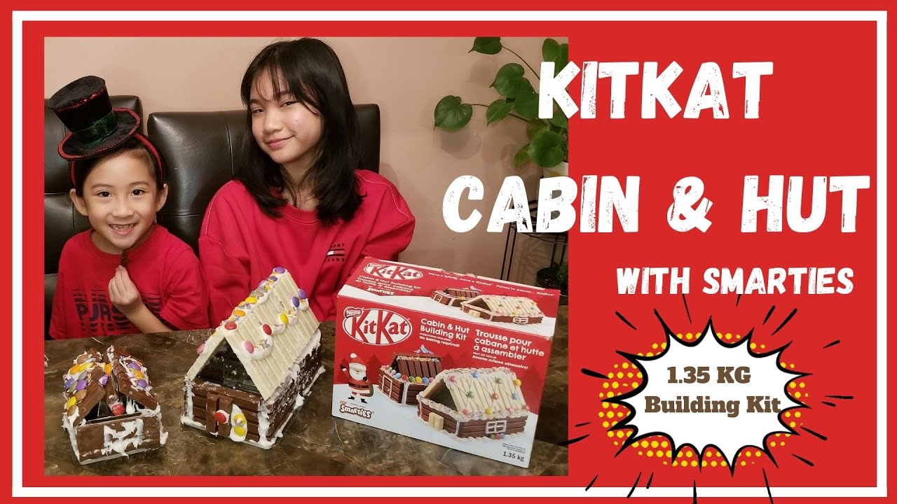 KitKat Cabin & Hut How To Video Candy House Building Kit YouTube