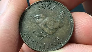 1947 United Kingdom Farthing Coin • Values, Information, Mintage, History, and More