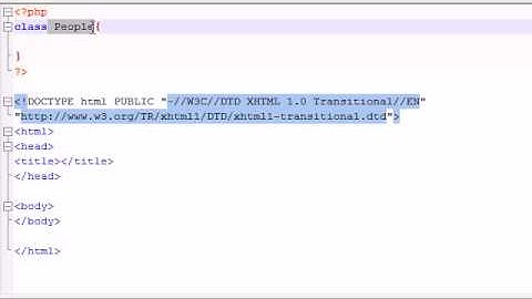 PHP Tutorial - 36 - Introduction to Object Oriented PHP