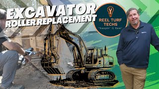 Excavator Roller Replacement