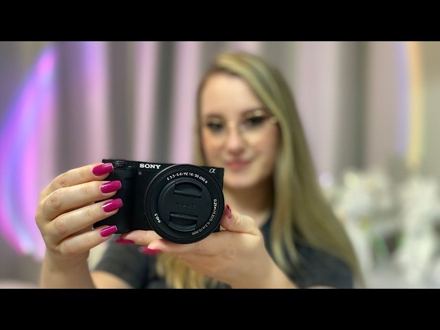 ASMR SHOPPING HAUL | UNBOXING of the channel's NEW CAMERA | Unboxing and testing of the ZV-E10 Ca...