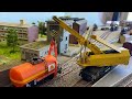 Grue EDK750 Roco en convoi BB67326 REE DCC Sounds HO Scale Rail Club Senart