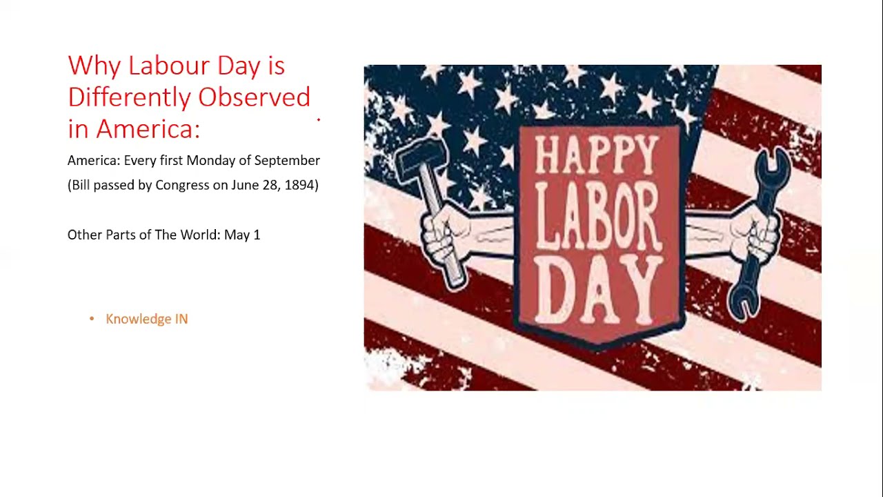 International Labour Day | 1st May | Why Labour day in America is Observed differently?| The WhiZ