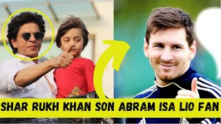 Shah Rukh Khans Son AbRam Is A Lionel Messi Fan And We Have Got Proof; Watch