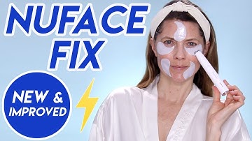 Upgraded NuFACE Fix Microcurrent Wand: Treat Eyes, Lips, Lines in 3 Minutes!