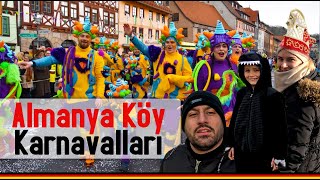 Almanyada Düzenlenen Karnaval Şenlikleri Ve Köy Halkı