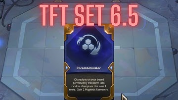 NEW AUGMENT | It trolled me | RECOMBOBULATOR | TFT Set 6.5