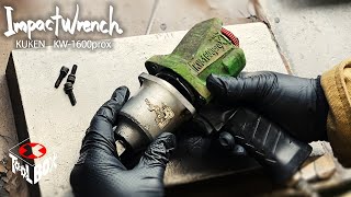 【 イチオシ 】とにかく使い易い。強弱自在のインパクトレンチを修理。Air Impact Wrench KUKEN JAPAN  - REPAIR