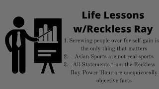 Ray...We Hardly Knew Ye - The Reckless Ray Power Hour (S01, Ep07)