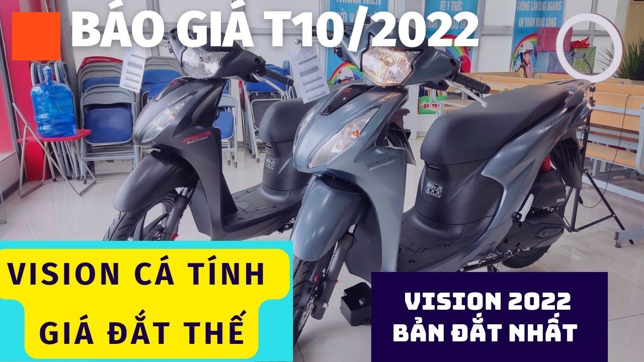 Honda Vision 2022. Vision phiên bản cá tính. Lại tăng giá Vision 2022 ...