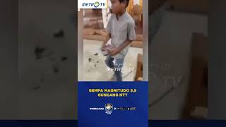 Warga Panik! Gempa 5,9 Magnitudo Berpusat di Laut Sumba Barat Daya #shorts