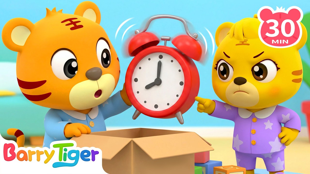 Funny Sound Learning 📢 | Cheerful Sound Rhyme | Animal Songs & Nursery Rhymes | BarryTiger