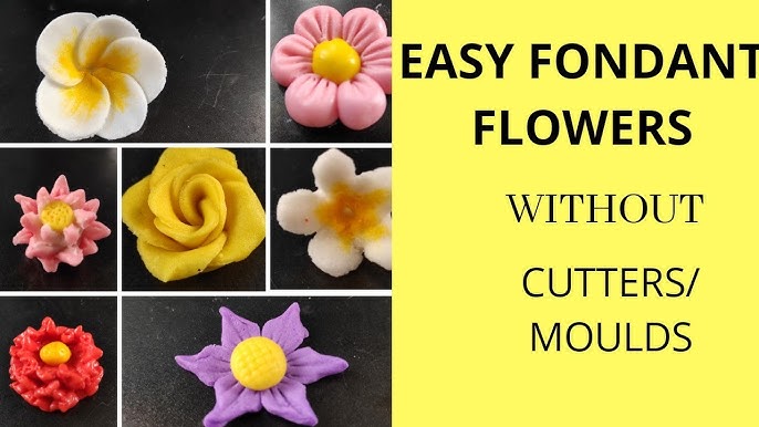 How To Use Silicon Flower mould & Make chocolate Flower