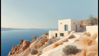 Mediterranean Dream | Greek Island Villa by the Aegean Sea | TV Art screenshot 1