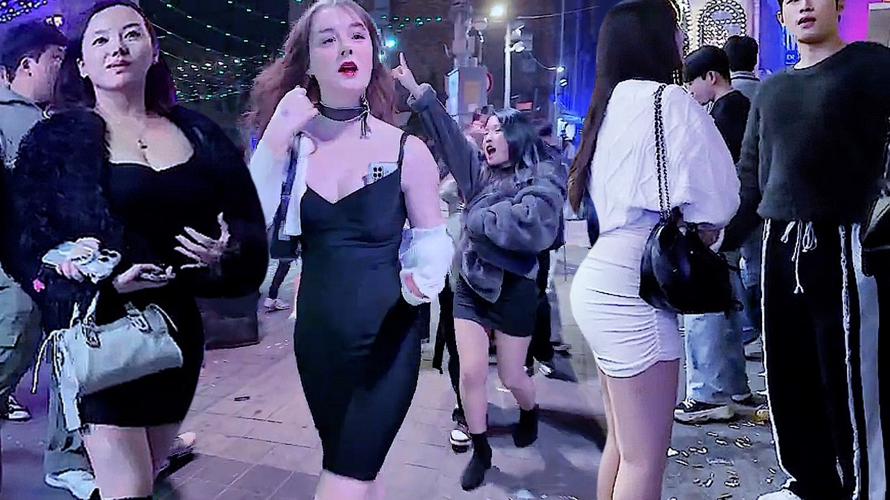 [4K Itaewon street ✨✨✨] Let's walk together on Itaewon club street on Saturday night #SEOUL #KOREA