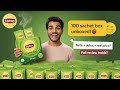 🍵 Lipton Green Tea Unboxing &amp; Review  100 Tea Bags, Detox Benefits &amp; Real Taste Test! 💚