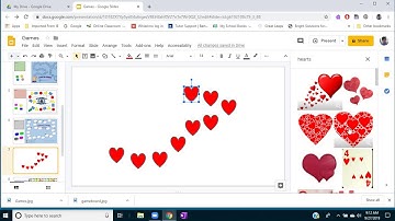Making a Game Board in Google Slides