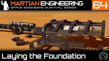 Eindelijk een lanceerfaciliteit! | Martian Engineering E64 | SE Survival