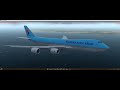 Prepar3D | KOREAN AIR B747-8F HL7623 KE261 ICN-ANC | Approaching Anchorage Ted Stevens RWY07R