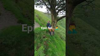 Epic Fail 😄 #drone #epicfails #hiking #mountains #adventure