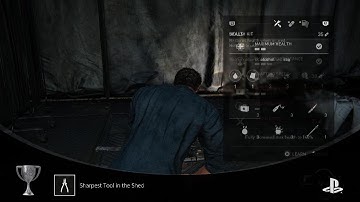 The Last of Us Part I Remastered, trophy.Sharpest tool In the shed.