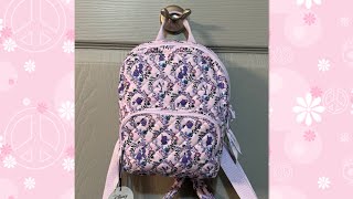 Beauty and the Beast Vera Bradley mini backpack