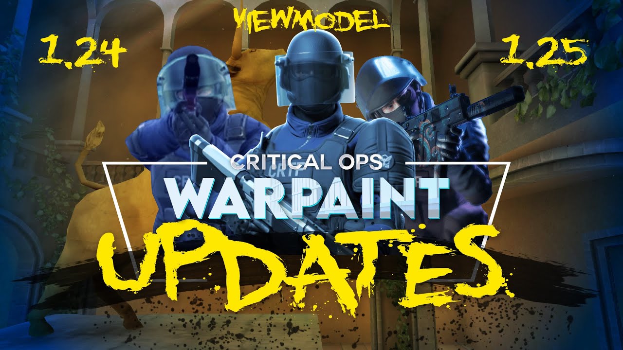 Critical Ops - Update 1.24, 1.25, Viewmodel, Novo Mapa, Warpaint, Lucky ...