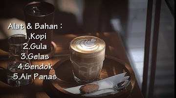 Contoh Teks Prosedur "Cara Membuat Kopi"