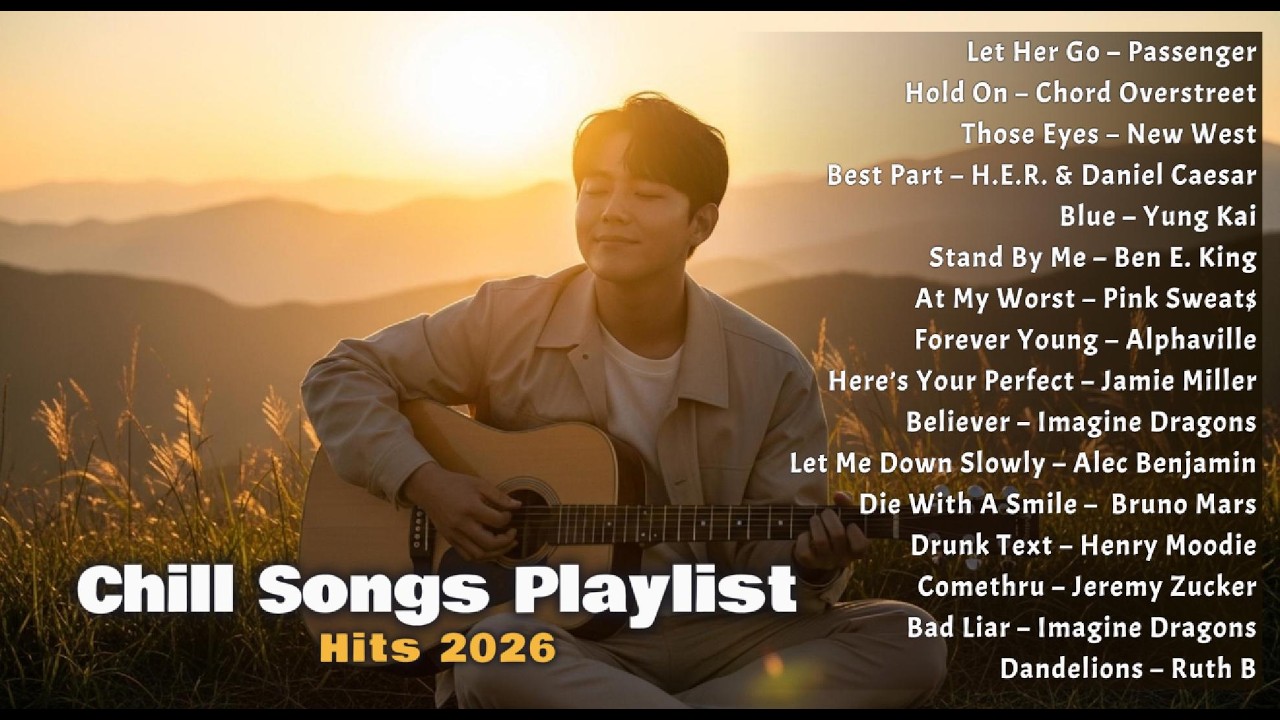 Top Hits Acoustic 2026🎧| Chill Songs Plylist — Trending English Love Songs
