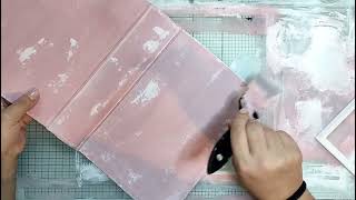 "Baby Girl" ~ Junk Journal Cover Construction Tutorial