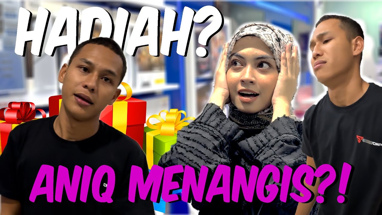 FIERA NANGIS TENGOK ANIQ DOWN?! SUPRISE PS5 UNTUK SUAMI TERCINTA !!