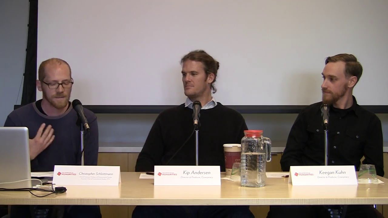 Cowspiracy // WHAT THE HEALTH // Kip Andersen and Keegan Kuhn @ NYU Q&A