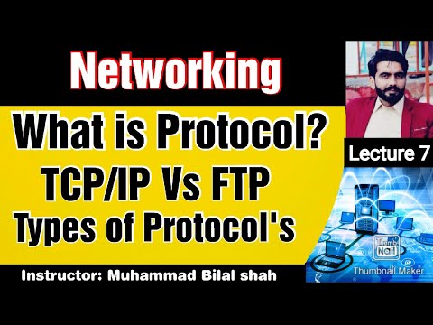 What is Protocol? Types of Network protocols | TCP/IP & FTP |Urdu Hindi ...