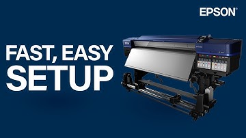 Epson SureColor S80600: How to Load Media & Use the Take-Up Reel