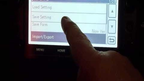 ID-5100E Tutorial 6 – Saving Settings to an SD Card