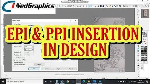 How to edit design with EPI and PPI | Texcelle Edit| Reed | Pick | JACQUARD DESIGN | TEXTILE DESIGN