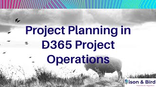 Project Planning in Dynamics 365 Project Operations 📈