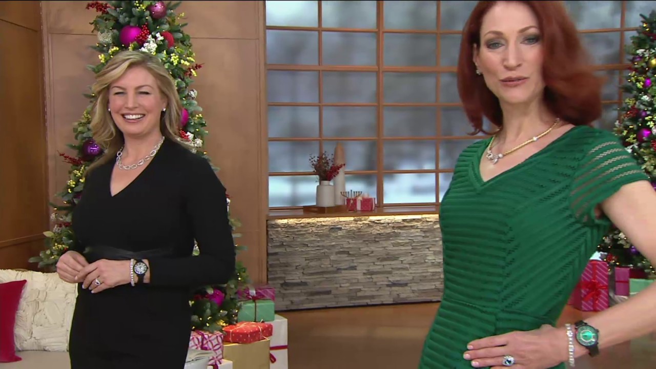 Judith Ripka Stainless Steel Black London Watch on QVC YouTube